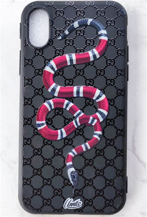 iphone x gucci case snake|gucci iphone cases for men.